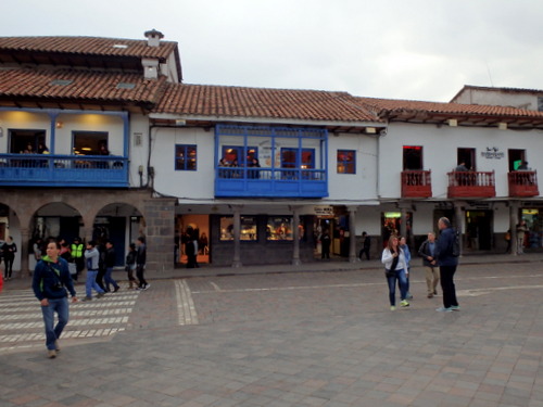Downtown Cuzco.